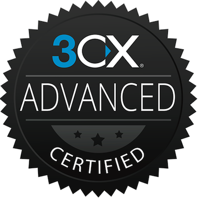 Badge 3CX Advanced Certified Engineer V20 obtenu par Steven Nutchey